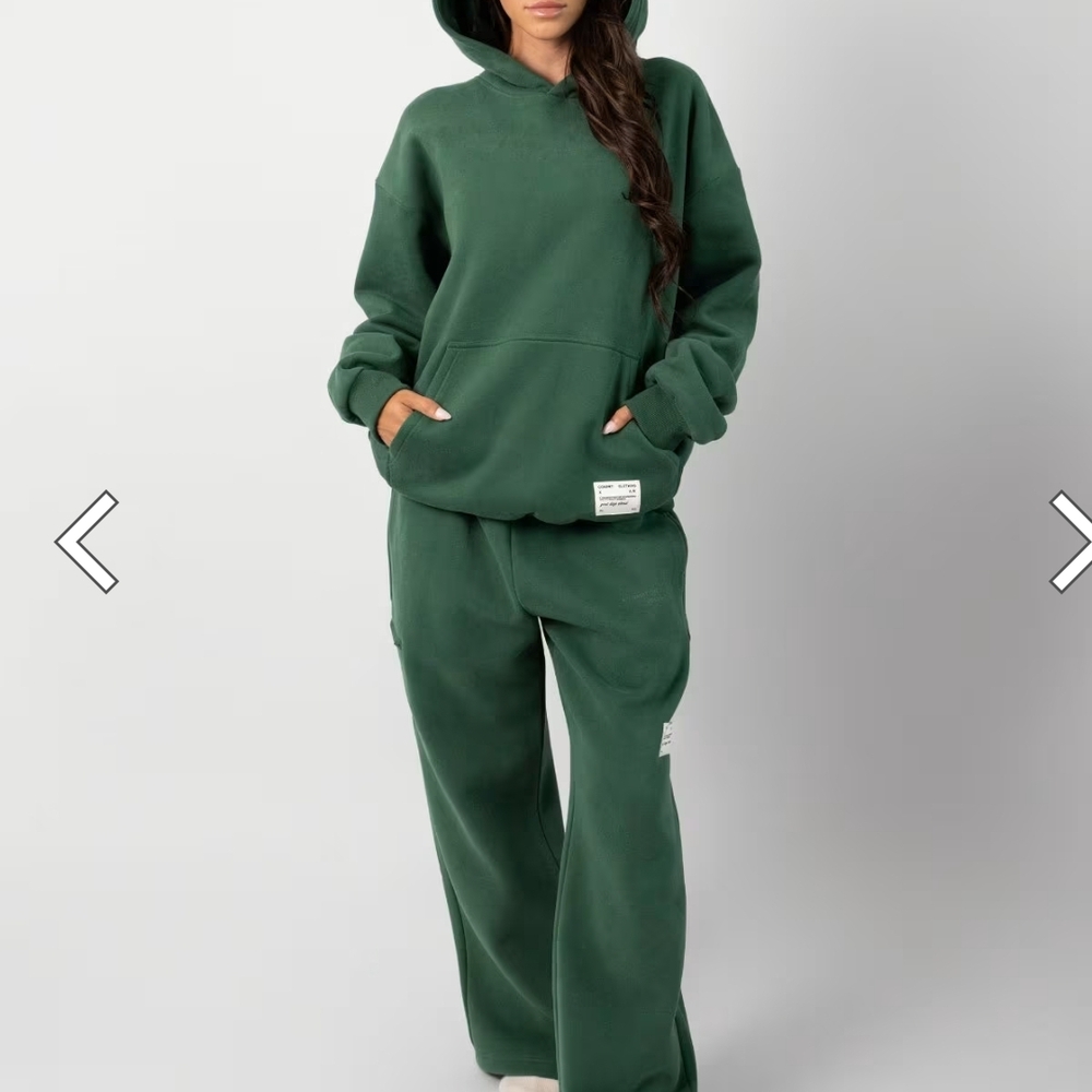 Deep Green Comfrt Sweats Set